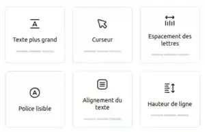 Ajuster le webdesign